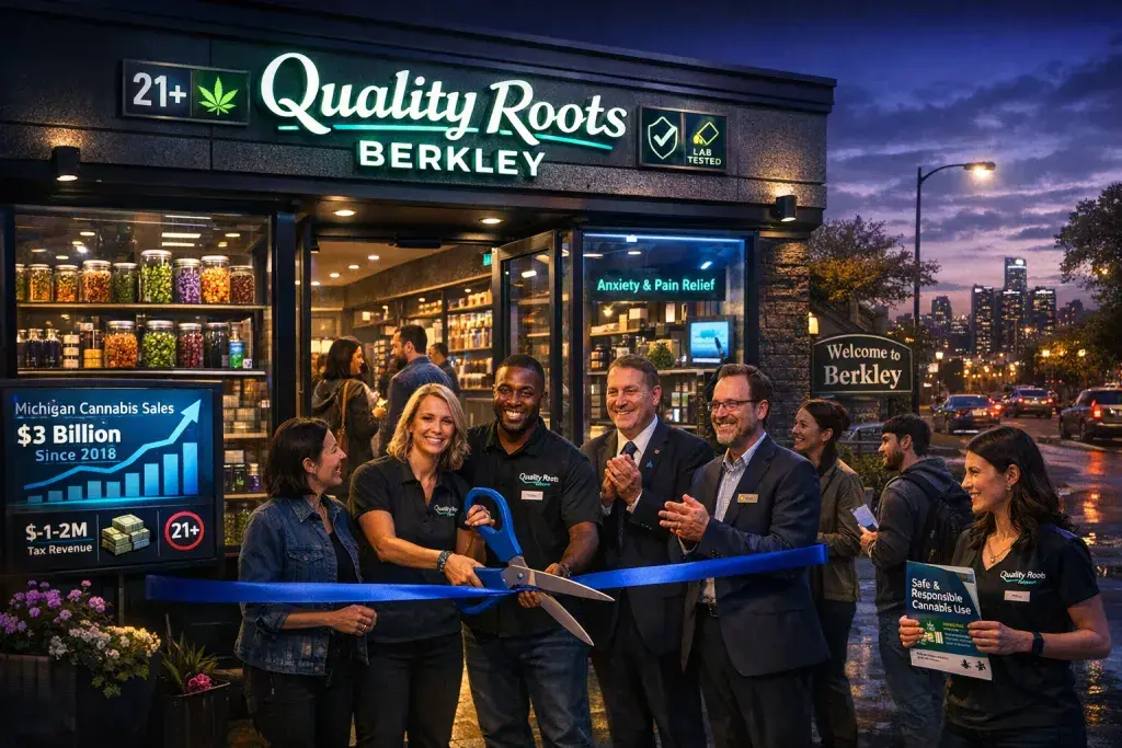 Quality Roots Launches Berkley Retail Site to Boost Local Cannabis Access
