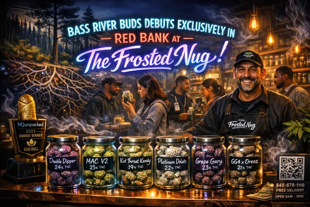 Bass River Buds Debuts Exclusively in Red Bank at The Frosted Nug