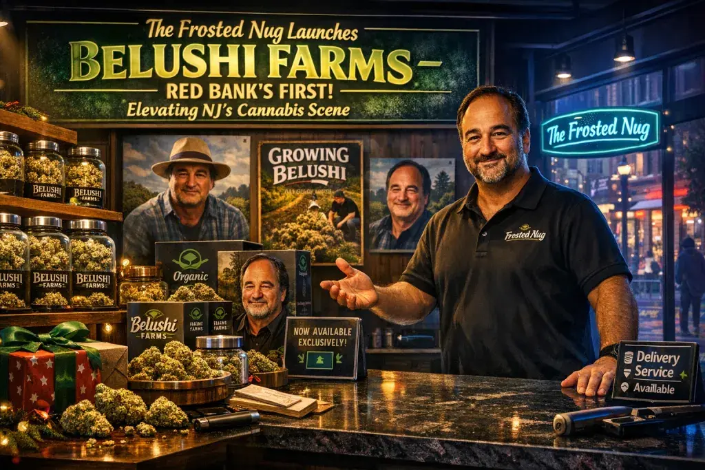 The Frosted Nug Launches Belushi Farms, Elevating Red Bank’s Cannabis Scene