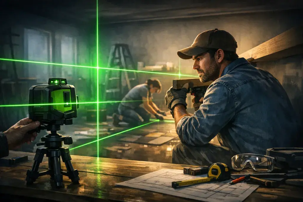 Laser Levels Transform DIY Precision for Homeowners and Hobbyists