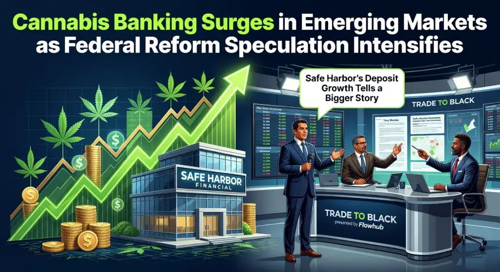 Cannabis Banking Surges in Emerging Markets as Federal Reform Speculation Intensifies