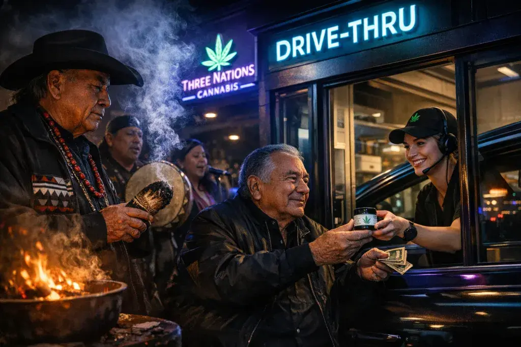 RSIC Launches Reno's First Drive-Thru Cannabis Dispensary After Cultural Blessing