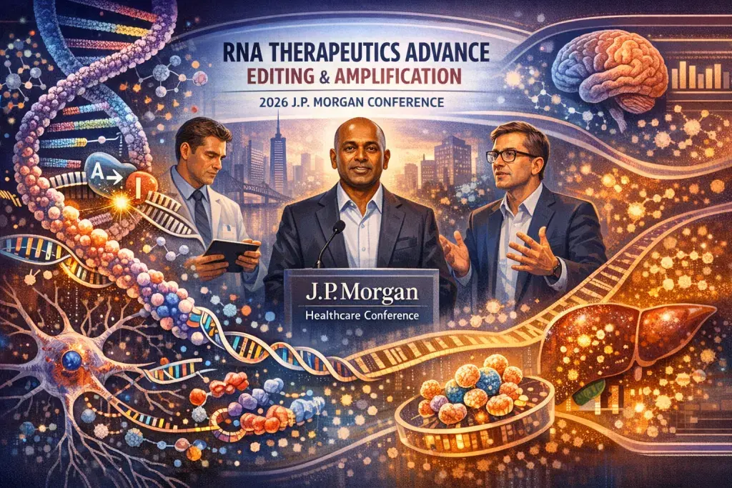 RNA Therapeutics Advance Editing and Amplification at 2026 J.P. Morgan Conference