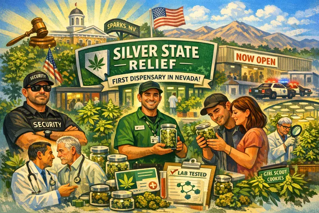 Silver State Relief Opens as Nevada's First Medical Marijuana Dispensary