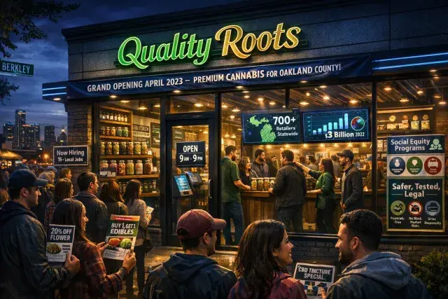 Quality Roots Expands with New Berkley Retail Location in April 2023