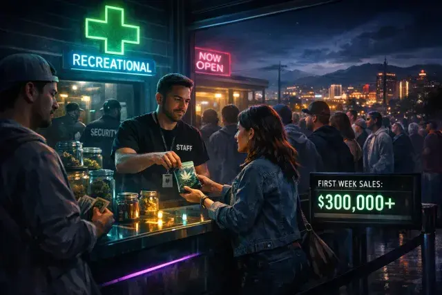 Reno Dispensaries Collect Hundreds of Thousands in Nevada's First Legal Pot Sales