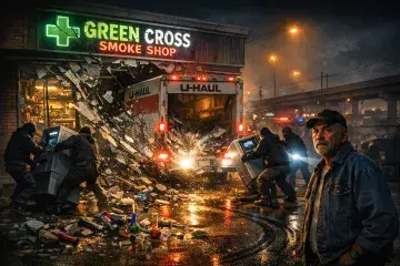 Burglars Ram U-Haul into North Houston Smoke Shop in Brazen Overnight Raid