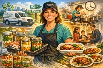 Dental Assistant Marissa Vaspasiano Launches Thriving Mason Jar Meal Delivery Service