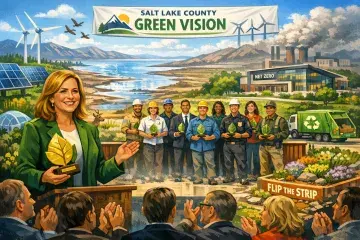 Salt Lake County Mayor Awards 10 Teams for Sustainability Gains, Launches Green Vision