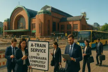 Helsinki Rail Disruptions Force Business Travellers to Rebuild Summer Itineraries