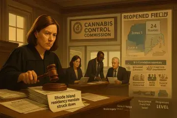 Rhode Island Restarts Dispensary Licensing After Residency Ruling Voids Applications